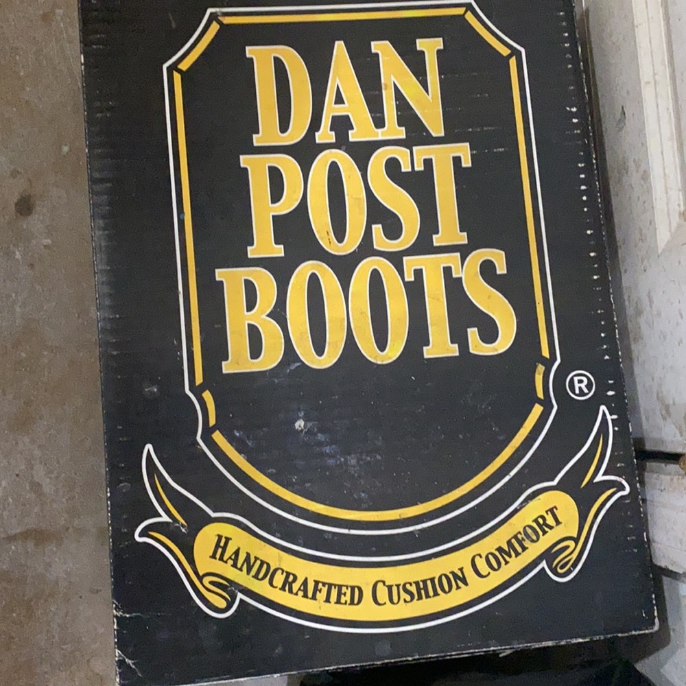 Dan Post Black Alligator Western Boots - Picture 12 of 16